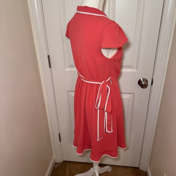 ModCloth Coral Wrap Dress - Picture 9 of 12